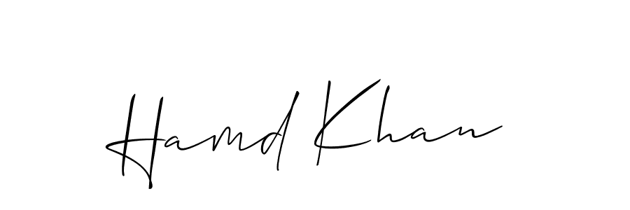 Best and Professional Signature Style for Hamd Khan. Allison_Script Best Signature Style Collection. Hamd Khan signature style 2 images and pictures png