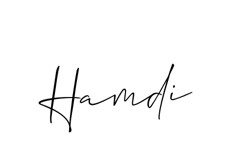 Here are the top 10 professional signature styles for the name Hamdi. These are the best autograph styles you can use for your name. Hamdi signature style 2 images and pictures png