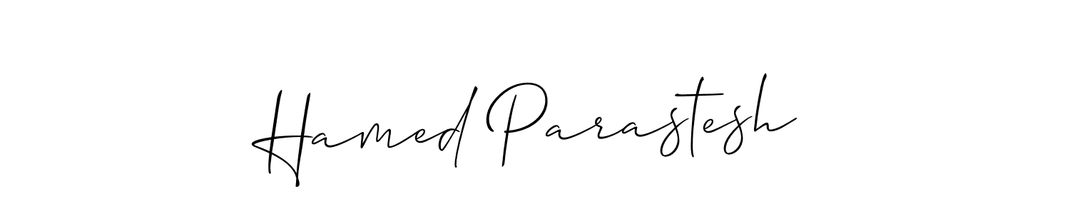 Check out images of Autograph of Hamed Parastesh name. Actor Hamed Parastesh Signature Style. Allison_Script is a professional sign style online. Hamed Parastesh signature style 2 images and pictures png