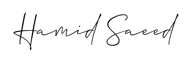 A timeless handwritten aesthetic for Hamid Saeed. The Allison_Script font gives your signature a handcrafted feel with natural curves. Hamid Saeed signature style 2 images and pictures png