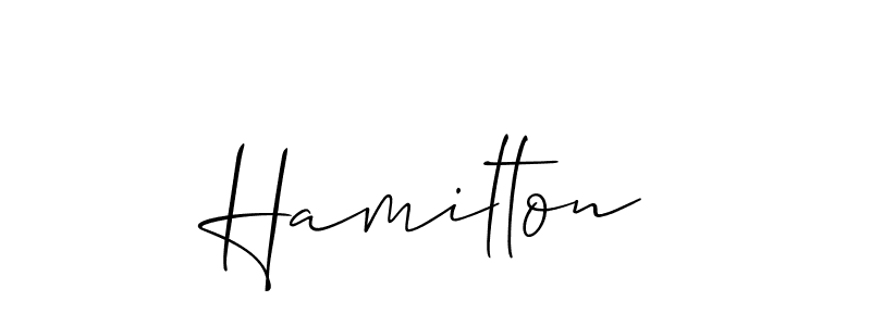 Also we have Hamilton name is the best signature style. Create professional handwritten signature collection using Allison_Script autograph style. Hamilton signature style 2 images and pictures png