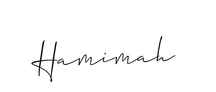 Check out images of Autograph of Hamimah name. Actor Hamimah Signature Style. Allison_Script is a professional sign style online. Hamimah signature style 2 images and pictures png