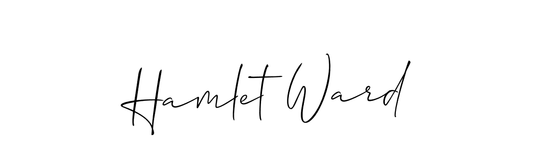 Check out images of Autograph of Hamlet Ward name. Actor Hamlet Ward Signature Style. Allison_Script is a professional sign style online. Hamlet Ward signature style 2 images and pictures png