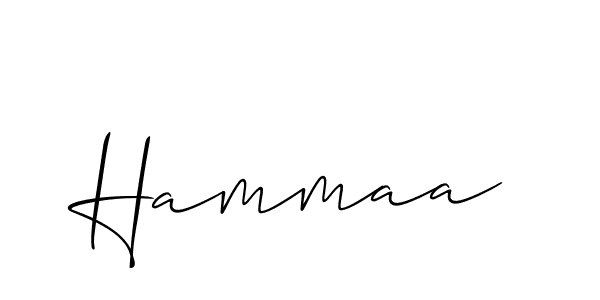 You should practise on your own different ways (Allison_Script) to write your name (Hammaa) in signature. don't let someone else do it for you. Hammaa signature style 2 images and pictures png