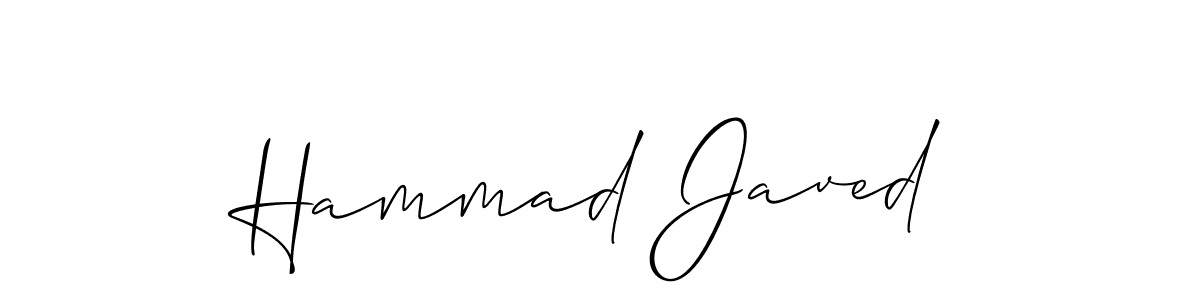 Once you've used our free online signature maker to create your best signature Allison_Script style, it's time to enjoy all of the benefits that Hammad Javed name signing documents. Hammad Javed signature style 2 images and pictures png