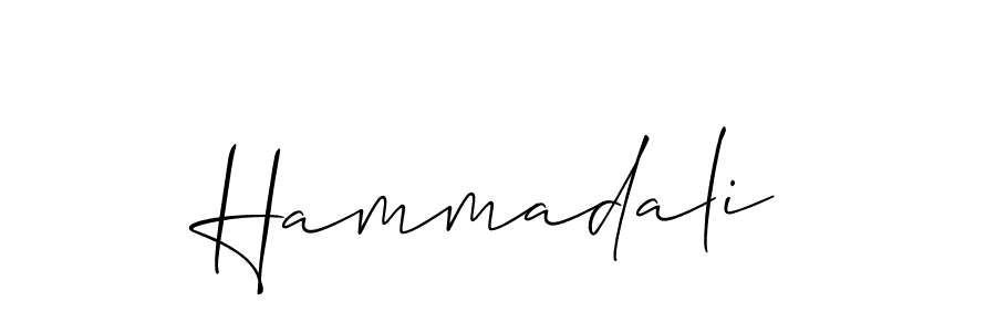 Best and Professional Signature Style for Hammadali. Allison_Script Best Signature Style Collection. Hammadali signature style 2 images and pictures png