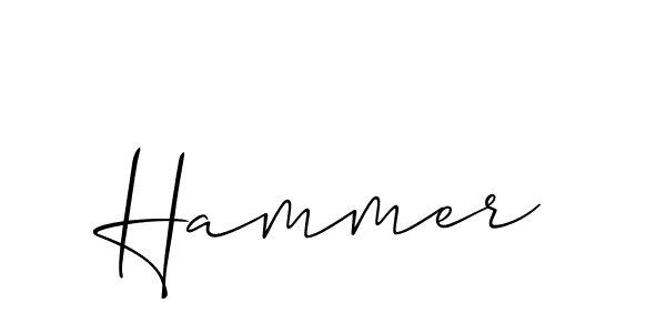 The best way (Allison_Script) to make a short signature is to pick only two or three words in your name. The name Hammer include a total of six letters. For converting this name. Hammer signature style 2 images and pictures png