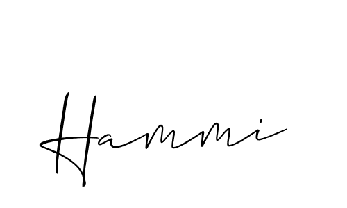 Once you've used our free online signature maker to create your best signature Allison_Script style, it's time to enjoy all of the benefits that Hammi name signing documents. Hammi signature style 2 images and pictures png