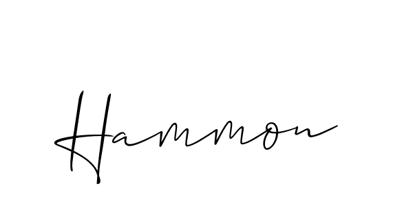 Best and Professional Signature Style for Hammon. Allison_Script Best Signature Style Collection. Hammon signature style 2 images and pictures png