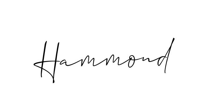 if you are searching for the best signature style for your name Hammond. so please give up your signature search. here we have designed multiple signature styles  using Allison_Script. Hammond signature style 2 images and pictures png