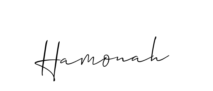 Once you've used our free online signature maker to create your best signature Allison_Script style, it's time to enjoy all of the benefits that Hamonah name signing documents. Hamonah signature style 2 images and pictures png