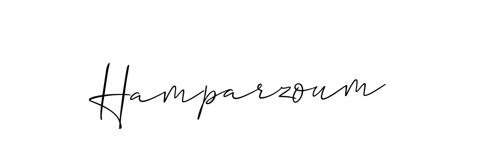 You should practise on your own different ways (Allison_Script) to write your name (Hamparzoum) in signature. don't let someone else do it for you. Hamparzoum signature style 2 images and pictures png