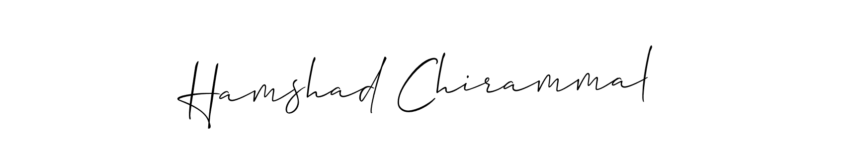 Once you've used our free online signature maker to create your best signature Allison_Script style, it's time to enjoy all of the benefits that Hamshad Chirammal name signing documents. Hamshad Chirammal signature style 2 images and pictures png