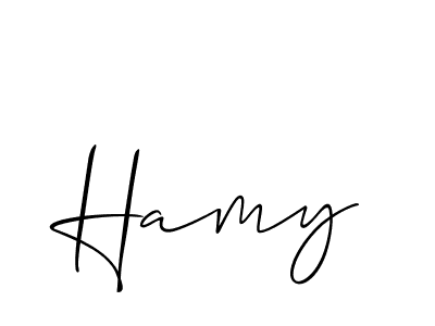 Here are the top 10 professional signature styles for the name Hamy. These are the best autograph styles you can use for your name. Hamy signature style 2 images and pictures png
