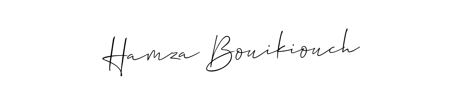 You can use this online signature creator to create a handwritten signature for the name Hamza Bouikiouch. This is the best online autograph maker. Hamza Bouikiouch signature style 2 images and pictures png