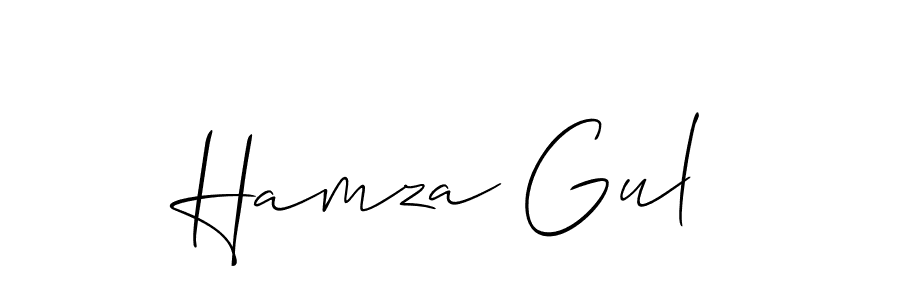 You can use this online signature creator to create a handwritten signature for the name Hamza Gul. This is the best online autograph maker. Hamza Gul signature style 2 images and pictures png