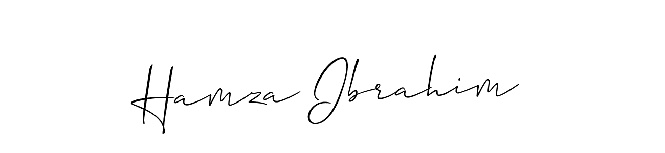 This is the best signature style for the Hamza Ibrahim name. Also you like these signature font (Allison_Script). Mix name signature. Hamza Ibrahim signature style 2 images and pictures png