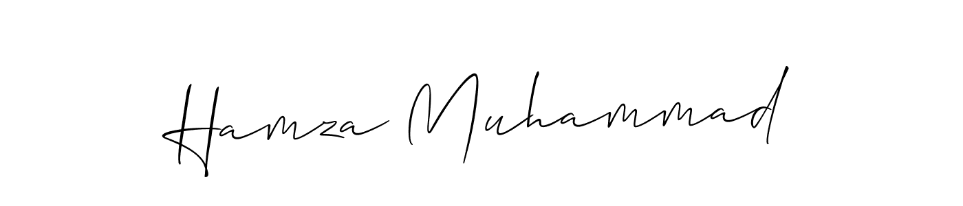 Also You can easily find your signature by using the search form. We will create Hamza Muhammad name handwritten signature images for you free of cost using Allison_Script sign style. Hamza Muhammad signature style 2 images and pictures png