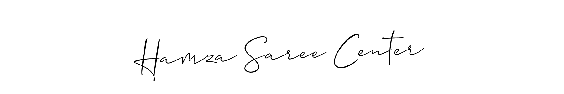 This is the best signature style for the Hamza Saree Center name. Also you like these signature font (Allison_Script). Mix name signature. Hamza Saree Center signature style 2 images and pictures png