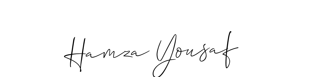 Similarly Allison_Script is the best handwritten signature design. Signature creator online .You can use it as an online autograph creator for name Hamza Yousaf. Hamza Yousaf signature style 2 images and pictures png