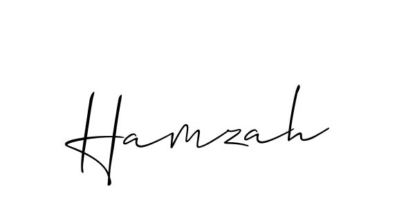 It looks lik you need a new signature style for name Hamzah. Design unique handwritten (Allison_Script) signature with our free signature maker in just a few clicks. Hamzah signature style 2 images and pictures png