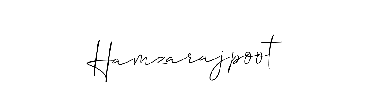 This is the best signature style for the Hamzarajpoot name. Also you like these signature font (Allison_Script). Mix name signature. Hamzarajpoot signature style 2 images and pictures png
