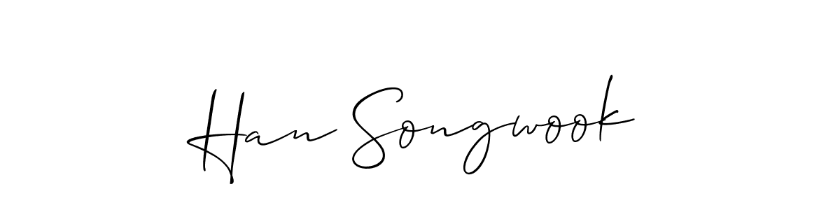 Once you've used our free online signature maker to create your best signature Allison_Script style, it's time to enjoy all of the benefits that Han Songwook name signing documents. Han Songwook signature style 2 images and pictures png