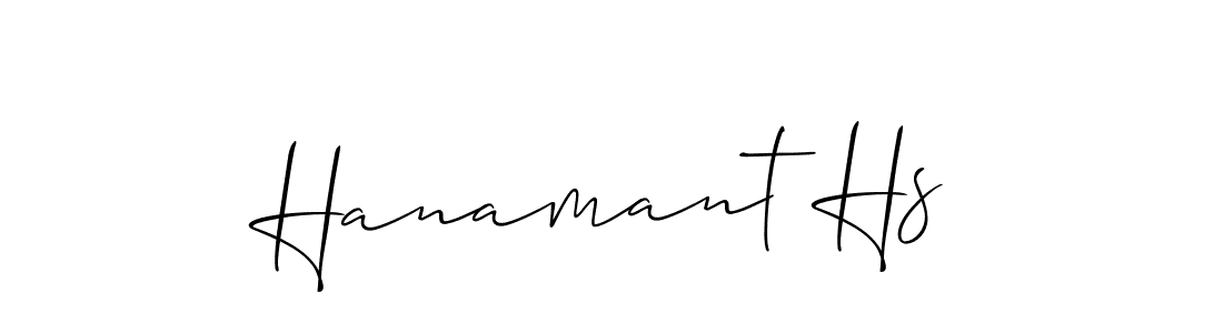 You can use this online signature creator to create a handwritten signature for the name Hanamant Hs. This is the best online autograph maker. Hanamant Hs signature style 2 images and pictures png
