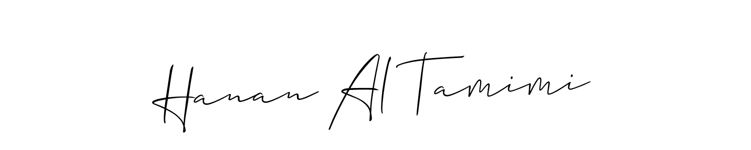 Check out images of Autograph of Hanan Al Tamimi name. Actor Hanan Al Tamimi Signature Style. Allison_Script is a professional sign style online. Hanan Al Tamimi signature style 2 images and pictures png