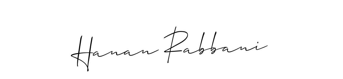 Also You can easily find your signature by using the search form. We will create Hanan Rabbani name handwritten signature images for you free of cost using Allison_Script sign style. Hanan Rabbani signature style 2 images and pictures png
