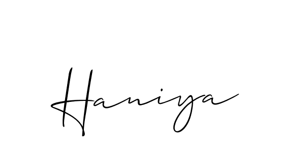 This is the best signature style for the Haniya name. Also you like these signature font (Allison_Script). Mix name signature. Haniya signature style 2 images and pictures png