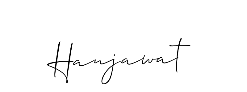 How to make Hanjawat name signature. Use Allison_Script style for creating short signs online. This is the latest handwritten sign. Hanjawat signature style 2 images and pictures png