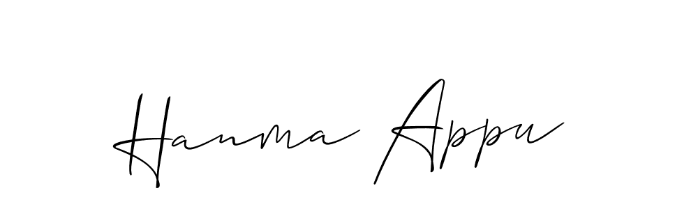 You can use this online signature creator to create a handwritten signature for the name Hanma Appu. This is the best online autograph maker. Hanma Appu signature style 2 images and pictures png