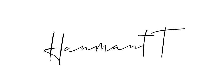 You can use this online signature creator to create a handwritten signature for the name Hanmant T. This is the best online autograph maker. Hanmant T signature style 2 images and pictures png