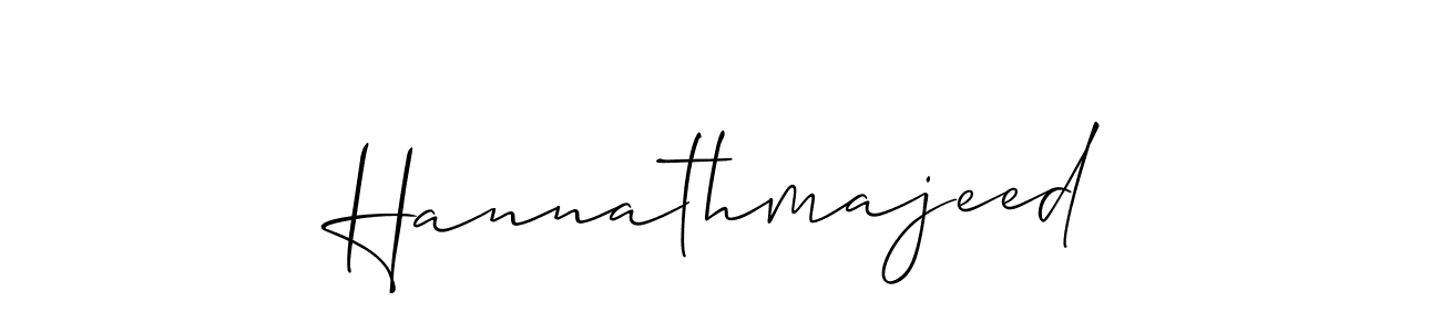 You can use this online signature creator to create a handwritten signature for the name Hannathmajeed. This is the best online autograph maker. Hannathmajeed signature style 2 images and pictures png