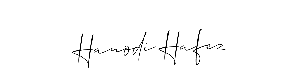 You can use this online signature creator to create a handwritten signature for the name Hanodi Hafez. This is the best online autograph maker. Hanodi Hafez signature style 2 images and pictures png