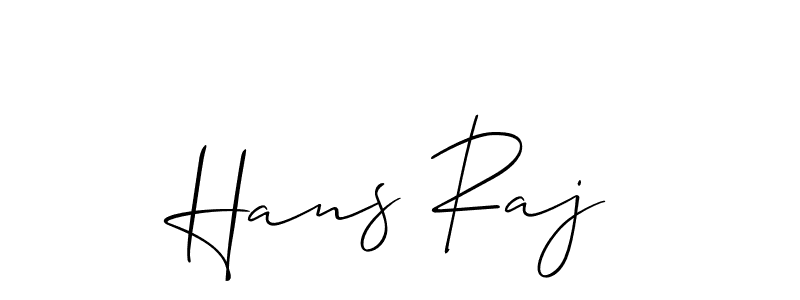 You should practise on your own different ways (Allison_Script) to write your name (Hans Raj) in signature. don't let someone else do it for you. Hans Raj signature style 2 images and pictures png