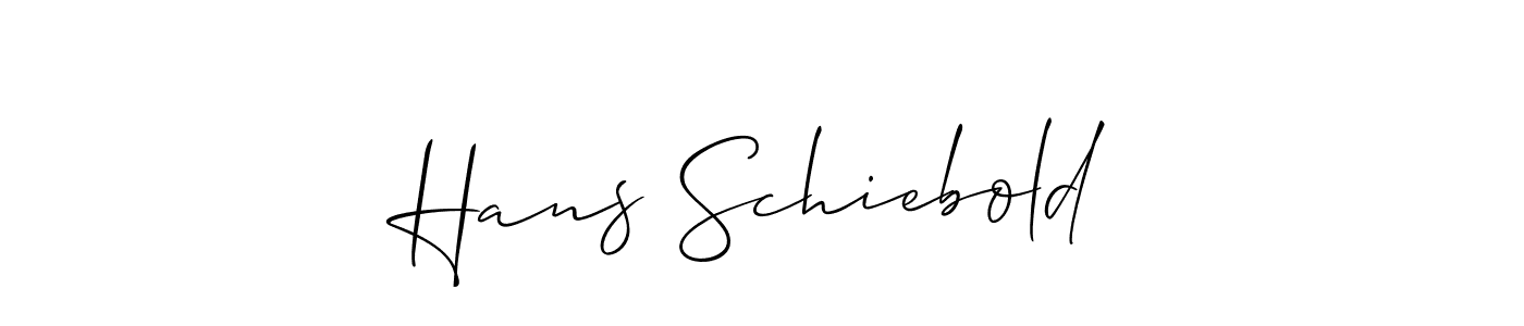 Check out images of Autograph of Hans Schiebold name. Actor Hans Schiebold Signature Style. Allison_Script is a professional sign style online. Hans Schiebold signature style 2 images and pictures png