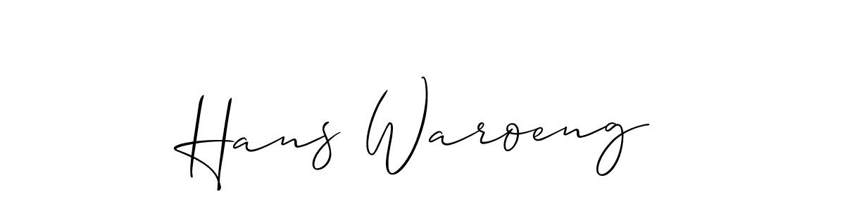 You can use this online signature creator to create a handwritten signature for the name Hans Waroeng. This is the best online autograph maker. Hans Waroeng signature style 2 images and pictures png