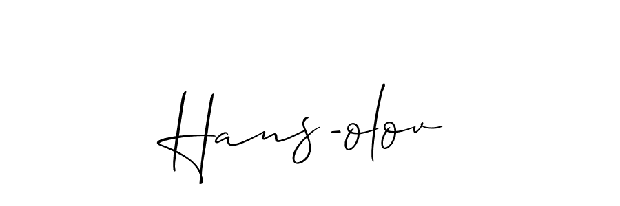 You can use this online signature creator to create a handwritten signature for the name Hans-olov. This is the best online autograph maker. Hans-olov signature style 2 images and pictures png