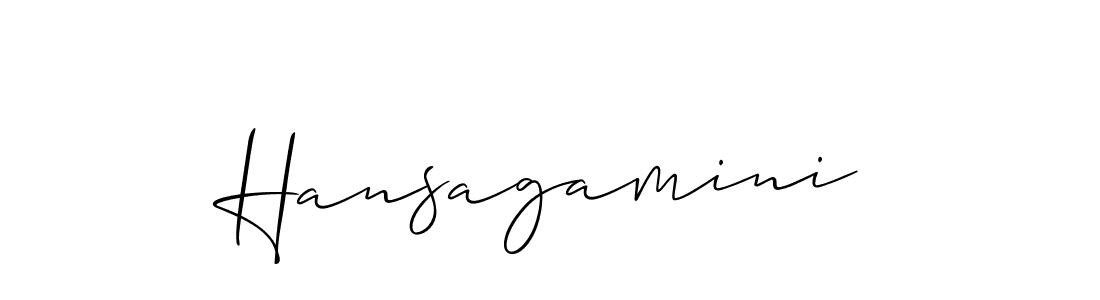 This is the best signature style for the Hansagamini name. Also you like these signature font (Allison_Script). Mix name signature. Hansagamini signature style 2 images and pictures png