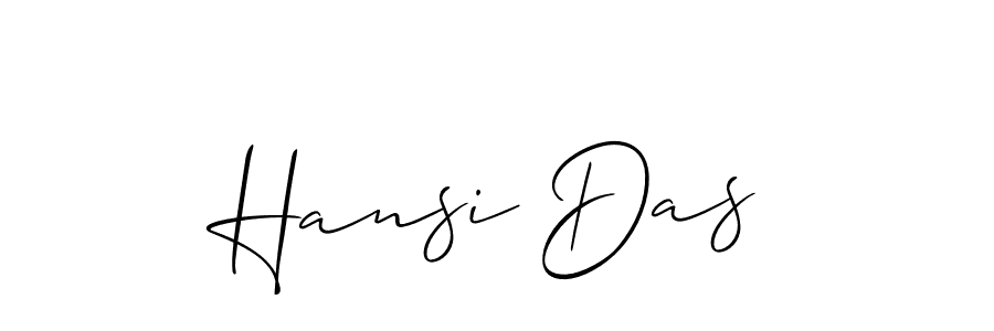 Hansi Das stylish signature style. Best Handwritten Sign (Allison_Script) for my name. Handwritten Signature Collection Ideas for my name Hansi Das. Hansi Das signature style 2 images and pictures png