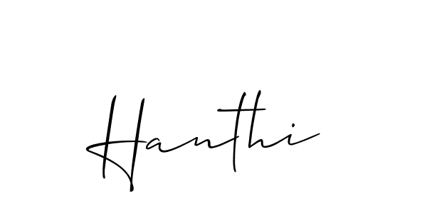 Once you've used our free online signature maker to create your best signature Allison_Script style, it's time to enjoy all of the benefits that Hanthi name signing documents. Hanthi signature style 2 images and pictures png