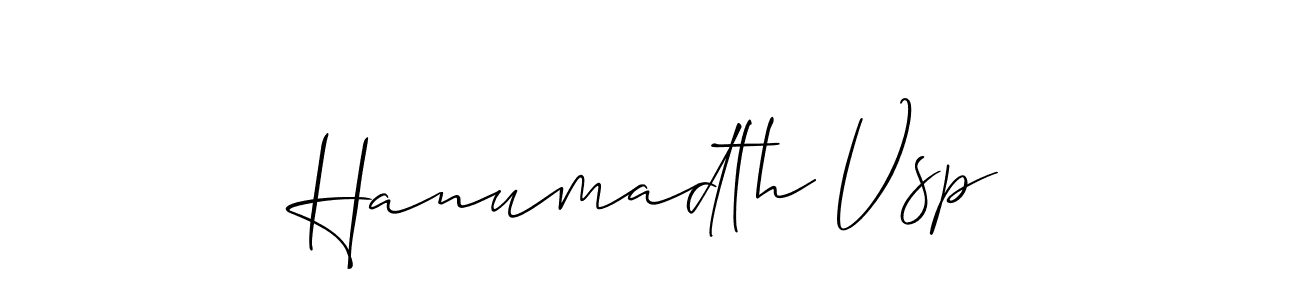 Once you've used our free online signature maker to create your best signature Allison_Script style, it's time to enjoy all of the benefits that Hanumadth Vsp name signing documents. Hanumadth Vsp signature style 2 images and pictures png