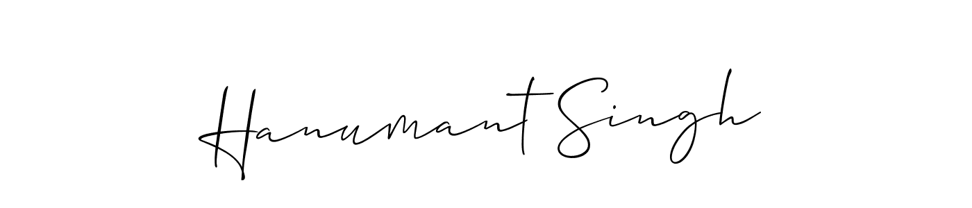 Similarly Allison_Script is the best handwritten signature design. Signature creator online .You can use it as an online autograph creator for name Hanumant Singh. Hanumant Singh signature style 2 images and pictures png