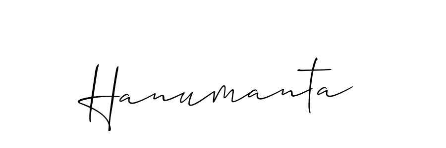 How to Draw Hanumanta signature style? Allison_Script is a latest design signature styles for name Hanumanta. Hanumanta signature style 2 images and pictures png