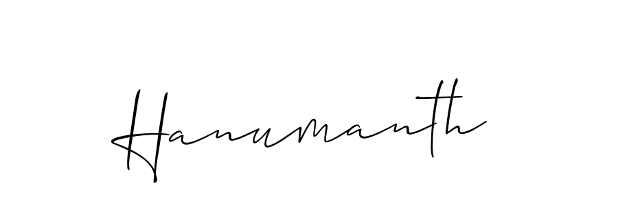 How to make Hanumanth name signature. Use Allison_Script style for creating short signs online. This is the latest handwritten sign. Hanumanth signature style 2 images and pictures png