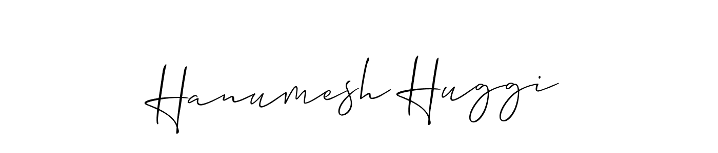 if you are searching for the best signature style for your name Hanumesh Huggi. so please give up your signature search. here we have designed multiple signature styles  using Allison_Script. Hanumesh Huggi signature style 2 images and pictures png