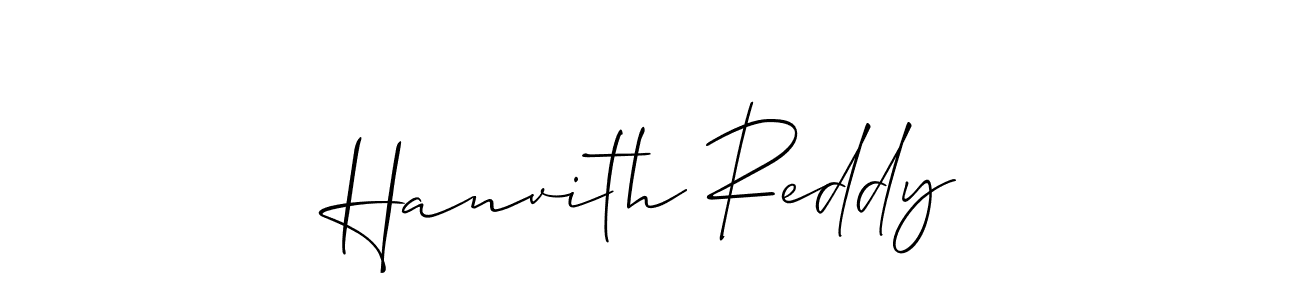 You can use this online signature creator to create a handwritten signature for the name Hanvith Reddy. This is the best online autograph maker. Hanvith Reddy signature style 2 images and pictures png