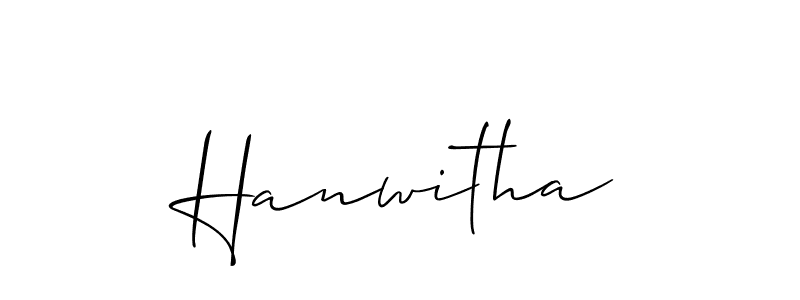 You can use this online signature creator to create a handwritten signature for the name Hanwitha. This is the best online autograph maker. Hanwitha signature style 2 images and pictures png